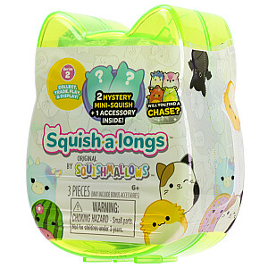 SQUISHMALLOWS SQUISH-A-LONGS Herojai-siurprizai, 2 vnt., 2,5 cm