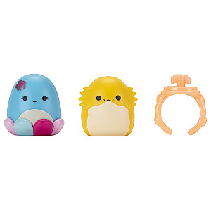 SQUISHMALLOWS SQUISH-A-LONGS Herojai-siurprizai, 2 vnt., 2,5 cm