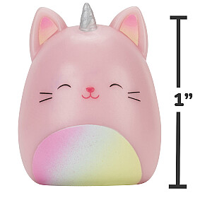 SQUISHMALLOWS SQUISH-A-LONGS Herojai-siurprizai, 2 vnt., 2,5 cm