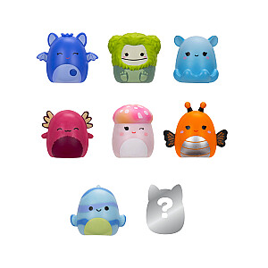 SQUISHMALLOWS SQUISH-A-LONGS Herojai, 8 vnt., 2,5 cm