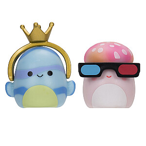 SQUISHMALLOWS SQUISH-A-LONGS Herojai, 8 vnt., 2,5 cm