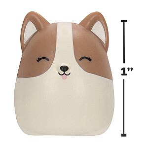 SQUISHMALLOWS SQUISH-A-LONGS Herojai, 8 vnt., 2,5 cm