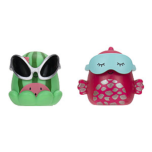 SQUISHMALLOWS SQUISH-A-LONGS Herojai, 8 vnt., 2,5 cm