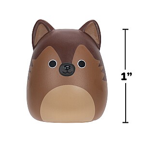 SQUISHMALLOWS SQUISH-A-LONGS Herojai, 14 vnt., 2,5 cm