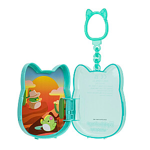 SQUISHMALLOWS CLIP-A-LONGS Herojai-siurprizai, 3 vnt., 2,5 cm