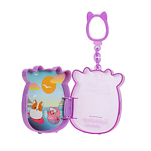 SQUISHMALLOWS CLIP-A-LONGS Herojai-siurprizai, 3 vnt., 2,5 cm