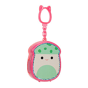 SQUISHMALLOWS CLIP-A-LONGS Herojai-siurprizai, 3 vnt., 2,5 cm