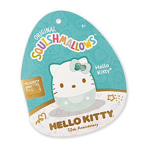 SQUISHMALLOWS HELLO KITTY W21 Pliušinis žaislas EMBOSSED BOWS, 20 cm