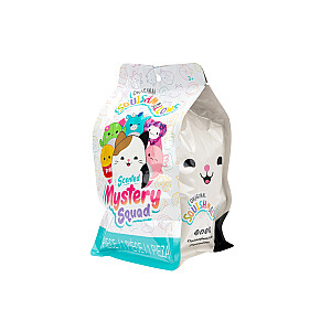 SQUISHMALLOWS Mystery Squad W21 paslaptingas pliušinis gyvūnėlis, 12 cm