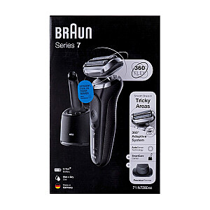 Braun Series 7 71-N7200cc Сеточная бритва Триммер Черный