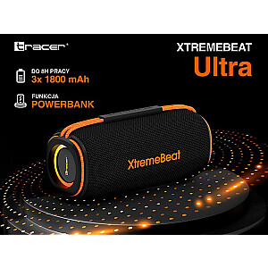 Tracer XtremeBeat Ultra TWS Bluetooth czarny