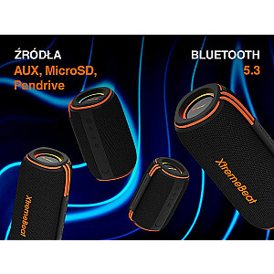 Tracer XtremeBeat Ultra TWS Bluetooth czarny