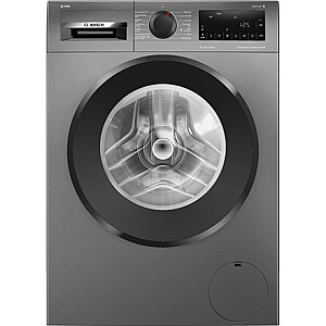 „Bosch“ skalbimo mašina | WGG244RFSN | Energijos vartojimo efektyvumo klasė A | Priekinis pakraunamas | Skalbimo talpa 9 kg | 1400 aps./min. | Gylis 59 cm | Plotis 59,8 cm | Ekranas | LED | Pilka