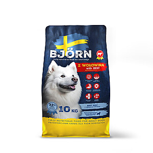 BJORN su jautiena - sausas šunų maistas - 10 kg