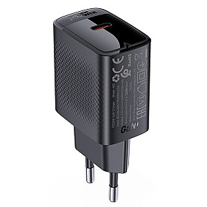 Acefast Acefast A82 Зарядное устройство Сетевое GaN USB-C PD 20 Вт - Черный Черный