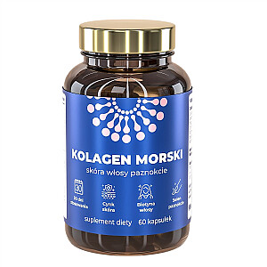 NOBLE HEALTH Морской коллаген пищевая добавка 60 капсул