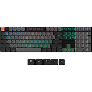 Keychron K5 v2 QMK/VIA Keychron Супер красная клавиатура (4895248888888)