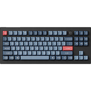 Keychron V3 MAX80% TKL банановый переключатель черный