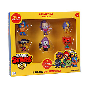 BRAWL STARS S2 FIGŪRĖLĖS - 8 RINKINIAI PRABANGIOJE DĖŽUTĖJE B VERSIJA