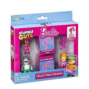 Фигурки STUMBLE GUYSxBARBIE, 6 штук, подарочная коробка, версия B