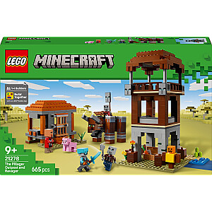 „Minecraft“ plėšikų ir griovėjų slėptuvė (21278)