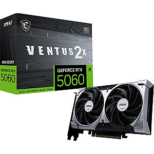 MSI GeForce RTX 5060 8GB VENTUS 2X OC vaizdo plokštė