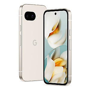 „Google Pixel 9a“ 16 cm (6,3 colio) dviejų SIM kortelių „Android 15“ 5G USB C tipo 8 GB 128 GB 5100 mAh porceliano spalvos