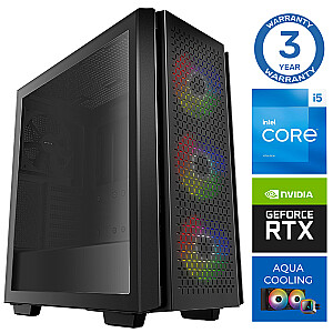 INTOP AQUA i5-13400F 32GB DDR5 500SSD M.2 NVME+2TB RTX5060Ti 16GB no-OS