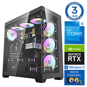 INTOP AQUA i5-14400F 64GB DDR5 1TB SSD M.2 NVME RTX5060Ti 16GB WIN11Pro