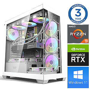 INTOP Ryzen 9 5900X 32GB 1TB SSD M.2 NVME+2TB RTX5060Ti 16GB Win11