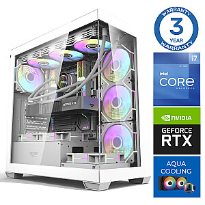 INTOP AQUA i7-14700F 64GB DDR5 1TB SSD M.2 NVME+2TB RTX5060Ti 16GB no-OS