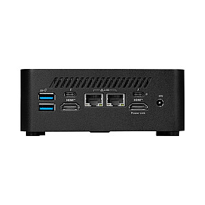 MSI Cubi NUC 13MQ-062PL i5-1345U 16 ГБ SSD512 ГБ Intel Iris Xe Graphics AX211 WiFi 6E Windows 11 Pro Черный
