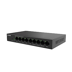 Проводной маршрутизатор Tenda G0-8G-PoE Gigabit Ethernet, черный