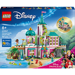 Disney Zamek księżniczek i królewskie zwierzaki (43267)