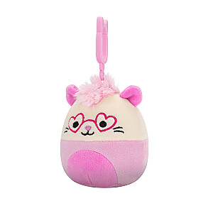 SQUISHMALLOWS Valentino dienos prisegamas pliušinis žaislas, 8 cm