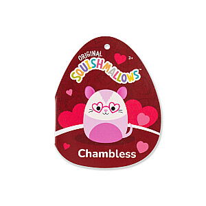 SQUISHMALLOWS Valentino dienos prisegamas pliušinis žaislas, 8 cm
