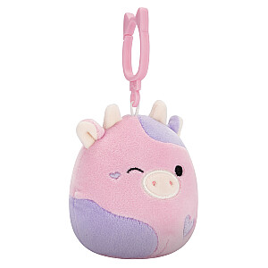 SQUISHMALLOWS Valentino dienos prisegamas pliušinis žaislas, 8 cm