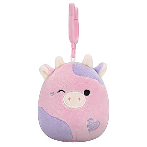 SQUISHMALLOWS Valentino dienos prisegamas pliušinis žaislas, 8 cm