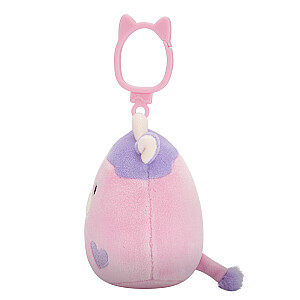 SQUISHMALLOWS Valentino dienos prisegamas pliušinis žaislas, 8 cm