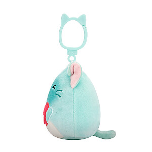 SQUISHMALLOWS Valentino dienos prisegamas pliušinis žaislas, 8 cm