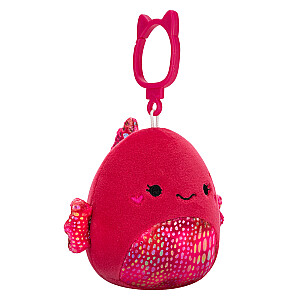 SQUISHMALLOWS Valentino dienos prisegamas pliušinis žaislas, 8 cm