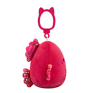 SQUISHMALLOWS Valentino dienos prisegamas pliušinis žaislas, 8 cm