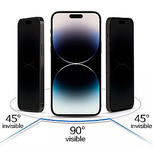 iLike Samsung GALAXY S23 ULTRA TEMPERED PRIVACY GLASS Black