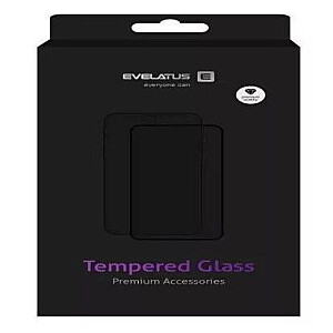 Evelatus Xiaomi Redmi Note 13 4G 2.5D Full Cover Japan Glue Glass Anti-Static Black