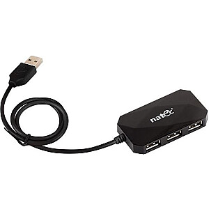 USB-концентратор Natec Locust 4x USB-A 2.0 (NHU-0647)