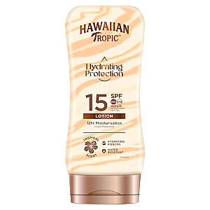 HAWAIIAN TROPIC Увлажняющий солнцезащитный лосьон SPF15 180 мл