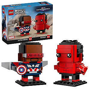 LEGO 40668 Super Heroes - Figurki Kapitana Ameryki i Czerwonego Hulka