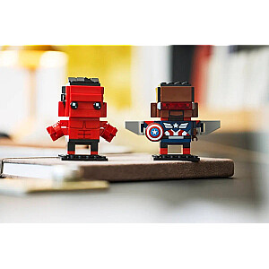 LEGO 40668 Super Heroes - Figurki Kapitana Ameryki i Czerwonego Hulka
