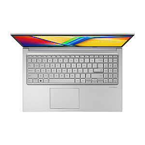 ASUS Vivobook 15 X1504VA-BQ2094W i5-1334U 15,6" FHD IPS-level 60 Гц 250 нит AG 16 ГБ DDR4 SSD512 Intel Iris Xe Graphics WLAN+BT Cam720p 42 Вт/ч Win11 Cool Silver