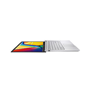 ASUS Vivobook 15 X1504VA-BQ2094W i5-1334U 15,6" FHD IPS-level 60 Гц 250 нит AG 16 ГБ DDR4 SSD512 Intel Iris Xe Graphics WLAN+BT Cam720p 42 Вт/ч Win11 Cool Silver
